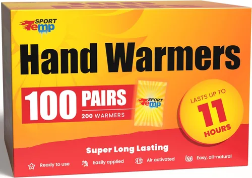 Miniatura 8 de Hand Warmers - Up to 11 Hours of Heat, Super Long Lasting - Easy, All Natural - Air Activated, for Body, Hands & Toes - Odorless Hot Hand Warmer