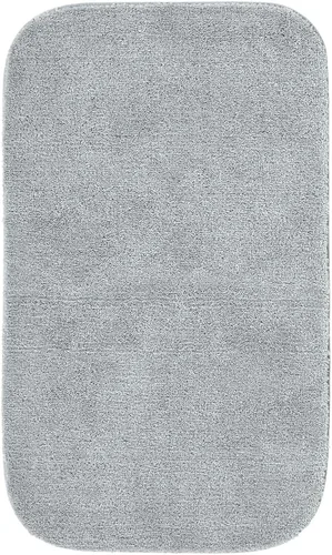 Miniatura 146 de Garland Rug 2 alfombras de baño tradicionales de nailon lavables color morado (17 x 24 pulgadas, 21 x 34 pulgadas), suaves, absorbentes y elegantes