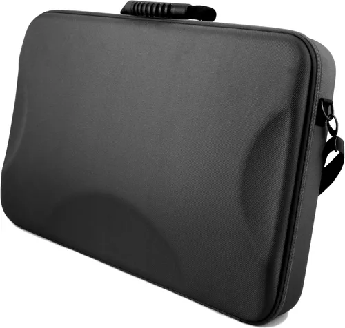 Miniatura 2 de CASEMATIX Funda de viaje para controlador de DJ compatible con Hercules Inpulse 500 - Funda rígida para mezclador de DJ con correa