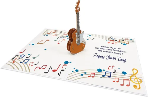 Miniatura 19 de Designer Pop!, Tarjeta de felicitación desplegable de cumpleaños – Diseño floral con tarjeta 3D de lirio de cala para amigos, familia y personas