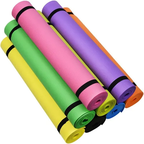 Miniatura 8 de Alfombrillas de yoga, 68.1 x 23.6 x 0.2 pulgadas, 0.157 in, EVA antideslizante, para gimnasio en casa, almohadillas de entrenamiento para interiores