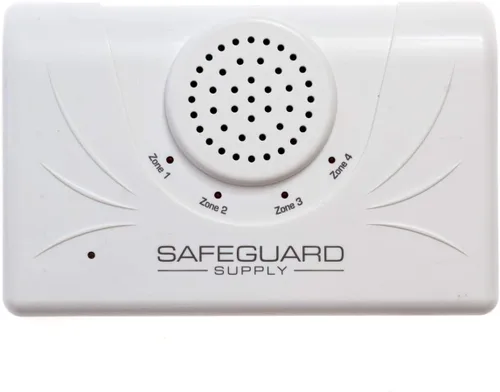 Miniatura 4 de Alarma de puerta para negocios al entrar - Timbre de puerta inalámbrico Safeguard Supply Commercial Series para negocios con campana de alarma