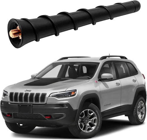 Miniatura 14 de Antena compatible con accesorios de Jeep Cherokee Grand Cherokee 2011-2023 Renegade Compass Liberty, para Chrysler 200, Dodge Durango Avenger Dart