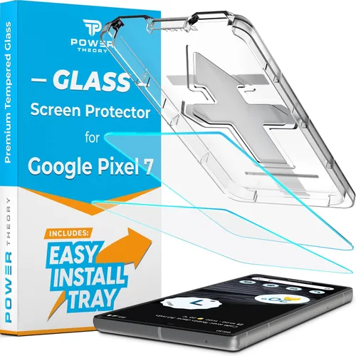 Miniatura 10 de Power Theory Protector de pantalla para Google Pixel 6 PRO [2 unidades] [no de vidrio] compatible con fundas, cubierta completa, película flexible