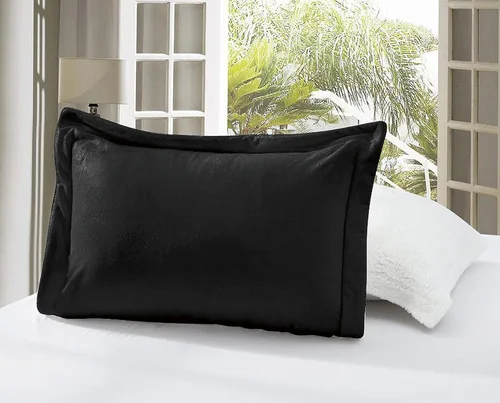 Miniatura 3 de Elegant Comfort Juego de Edredón Sherpa Súper Suave de 2 Piezas de Calidad Premium, Peso Pesado Reversible Alternativa de Plumón Micro-Gamuza, Satén