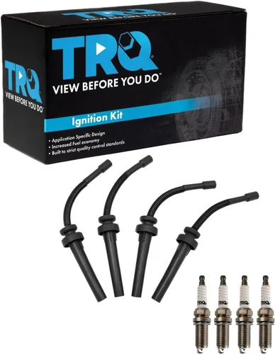 Miniatura 33 de Kit de bujías de chispa TRQ 5 piezas de bujías de iridio Compatible con Acura Integra 1992-2001 1999-2000 Honda Civic 1994-1995 Civic del Sol