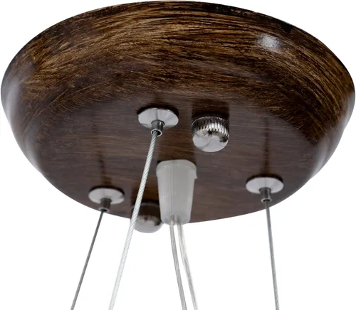 Miniatura 8 de 12 luces lámpara de rama moderna LED árbol rama luz, 110 V 36 W vidrio burbuja rama luz de techo, rama lámpara colgante para sala comedor