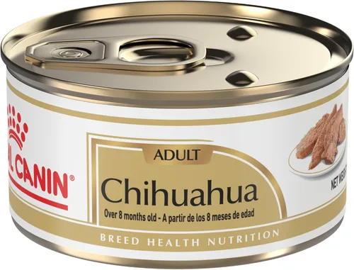 Royal Canin Breed Health Nutrition Chihuahua Adulto Pan en Salsa Comida para Perros, 3 oz (Paquete de 6)