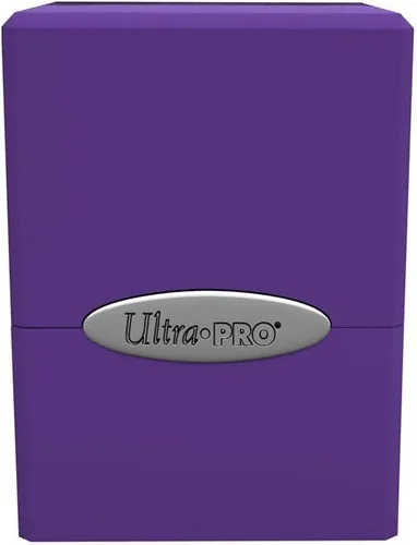 Miniatura 4 de Ultra PRO Satin Tower - Caja de 100+ cubierta negra con purpurina - Mecanismo de bloqueo a presión - Guarda de forma segura tarjetas de Pokémon