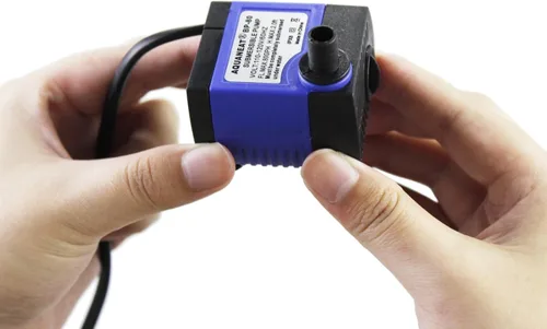 Miniatura 5 de AQUANEAT Paquete de 2 bombas de fuente pequeñas, bomba de agua sumergible de 80 GPH para acuario, fuente de agua al aire libre, hidroponía, estanque