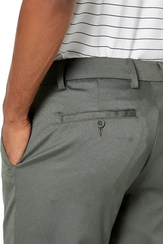 Miniatura 4 de Tienda Essentials Pantalón de golf para hombre, entallado y elástico