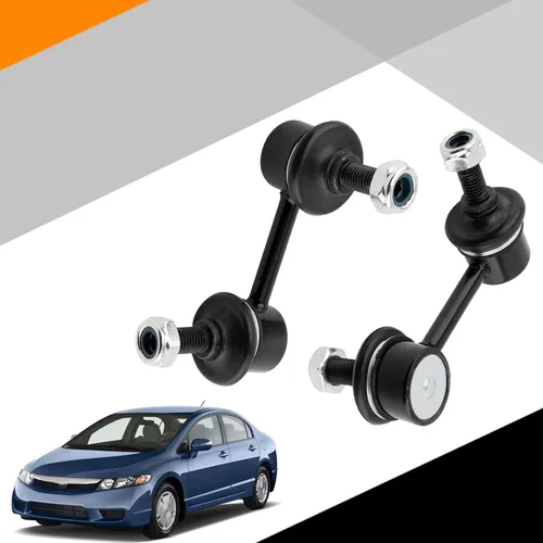 Miniatura 49 de 2 piezas eslabones de barra estabilizadora delantera compatibles con Dodge Ram 1500 4WD 06-10, Ram 1500 4WD 11-17 K80894 5170290AB 5170290AC