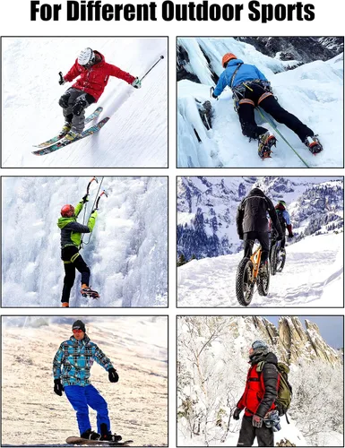 Miniatura 6 de 2 piezas de pasamontañas máscara de esquí resistente al viento máscara de motocicleta deportes de cara completa Headwear