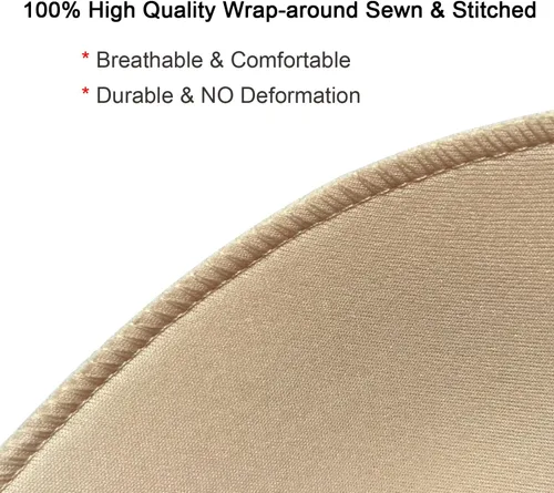 Miniatura 3 de 3 Pairs Removeable Triangle Bra Pads Inserts for Bikinis Top, SportYoga Bra, Swimsuit, AB,CD Cups Optional-Beige