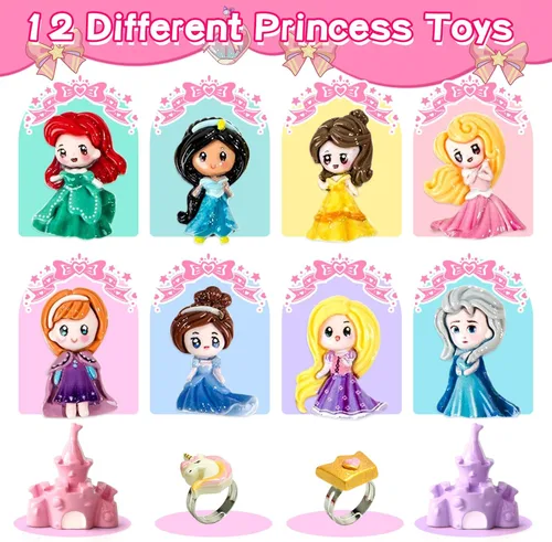 Miniatura 2 de Bombas de baño para niños con sorpresa en el interior, juguetes de princesa, bombas de baño naturales, hechas a mano, spa, bomba de baño de burbujas