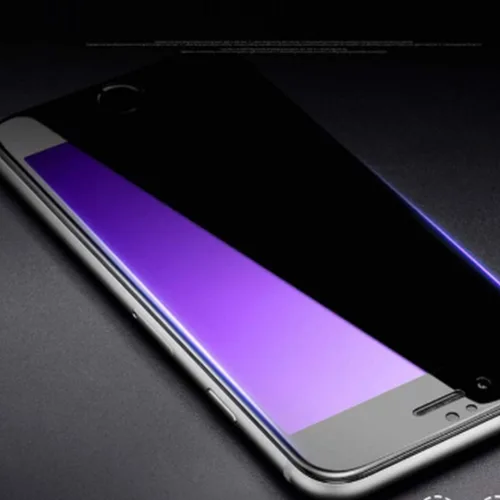 Miniatura 7 de para iPhone SE (2ª generación, 2020) [no para iPhone SE (1ª generación)], protector de pantalla de vidrio templado, antiluz azul [protección ocular]