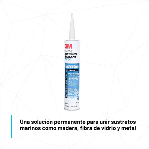 Miniatura 4 de Adhesivo sellador 3M Marine 5200, Negro, 1
