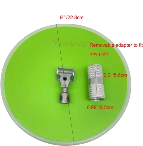 Miniatura 3 de Lijadora de paneles de yeso de 9 pulgadas,Lijadora radial de techo redondo giratorio de 360 grados,Lijadora de pared de poste de entrega circular