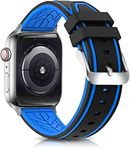 Miniatura 2 de Compatible con correas de Apple Watch de 1.929 in, 1.811 in, 1.772 in, 1.732 in, 1.654 in, 1.614 in, 1.575 in, 1.496 in, correa de repuesto