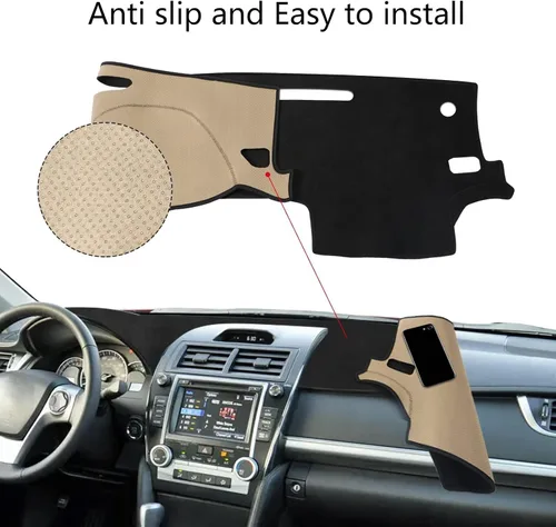 Miniatura 2 de Funda para salpicadero Alfombrilla personalizada para consola central interior Compatible con Toyota Tacoma 2016-2023 Funda para salpicadero