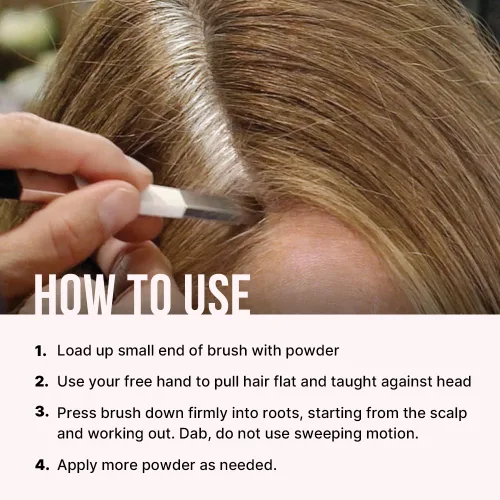 Miniatura 4 de COLOR WOW Cobertura de raíces: cobertura instantánea de canas y retoque de mechas Resistente al agua y al sudor Fórmula galardonada sin desorden