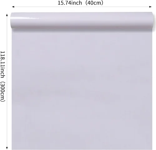 Miniatura 5 de Papel de contacto transparente, hoja protectora de pared de plástico, papel adhesivo transparente para despegar y pegar, protector de cubierta
