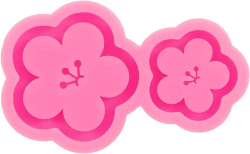 Miniatura 6 de Angel Wings Molde de resina para coctelera con respaldo brillante, moldes de silicona con flores de cerezo, hermosa flor de resina epoxi