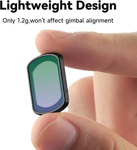 Miniatura 6 de Haoge Pocket 4 Filtro magnético de niebla negra 1/4 Filtro de efecto para DJI Osmo Pocket 3 4 Accesorios de cámara Combo Creator, lente ligera