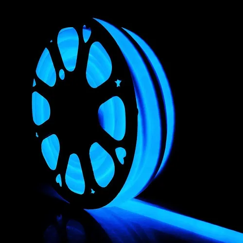 Miniatura 4 de Mini tira de luces LED de neón de bajo voltaje de 12 V, actualización 2835 120 LED/M, 100 pies/98.4 ft, luz de neón brillante duradera para barcos