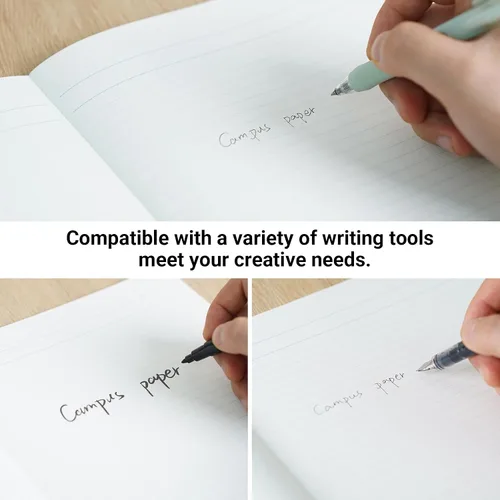 Miniatura 7 de KOKUYO Cuadernos de composición, paquete de 5 cuadernos Campus A4 Comp con un 0.276 in rayado, 30 hojas, cuaderno clásico con rayas escolares