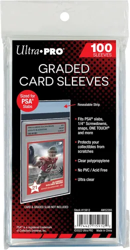 Miniatura 3 de Ultra Pro Suministros para Cartas Fundas Estándar Clasificadas por PSA [100 unidades]