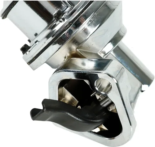 Miniatura 8 de Bomba de combustible mecánica cromada con accesorios compatibles para SBC Chevy 265 283 305 307 327 350 400 409