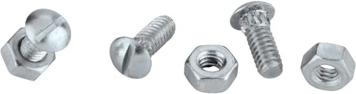 Miniatura 3 de NATIONAL/SPECTRUM BRANDS HHI N280-875 Tornillo/tuerca de cuello acanalado, paquete de 12