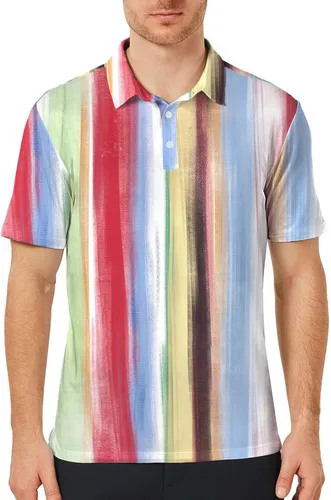 TOMWOL Camisas tipo polo para hombre, ajuste seco, manga corta, casual, verano, absorben la humedad, camisas de golf para hombres, tallas S-3XL