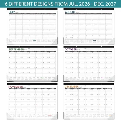 Miniatura 6 de Calendario de escritorio 2026, calendario de escritorio 2026, calendario de escritorio de 17 x 12 pulgadas, enero de 2026 a diciembre de 2026