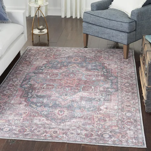 Miniatura 17 de Nourison Home New Concept - Alfombra lavable de 2 pies 2 pulgadas x 8 pies, fácil de limpiar, no se desprende, para dormitorio, sala de estar