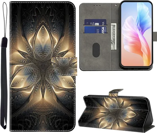 Miniatura 36 de Funda para Samsung Galaxy S22, cartera Flip Folio lindo 3D pintado de dibujos animados PU Funda de cuero PU para niñas mujeres ranuras para tarjetas