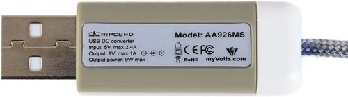 Miniatura 3 de myVolts Ripcord - Cable de alimentación USB a 9 V CC compatible con cámara TP-Link Tapo C100