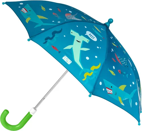 Miniatura 12 de Stephen Joseph Kids' Color Changing Wet Dry Umbrella, Water reacting, Pinch Free Umbrellas for Rain Children's Umbrella, BUTTERFLY, 23"X29