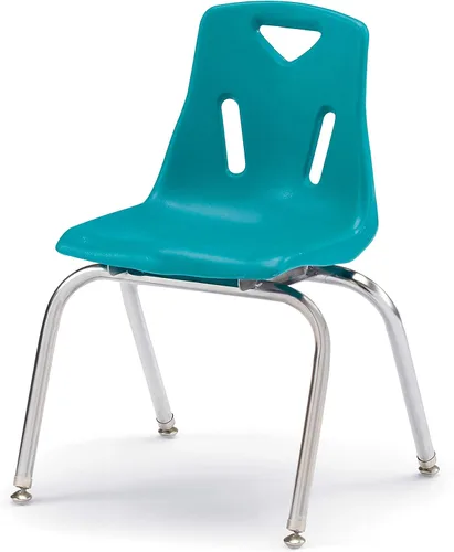 Miniatura 10 de Berries silla apilable con patas cromadas