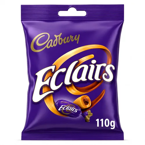 Cadbury Classic Eclairs - Bolsa de chocolate (3.88 oz, 3 unidades)