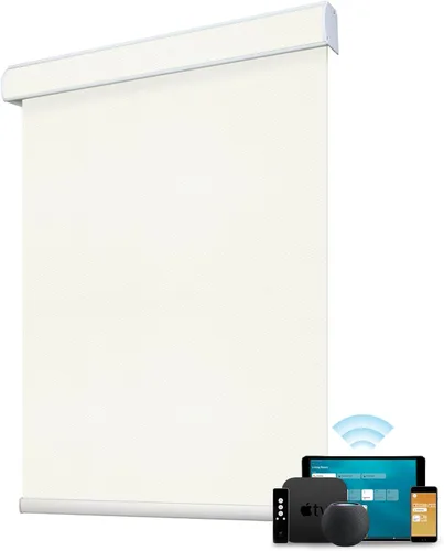 Miniatura 40 de SmartWings Persianas enrollables con cable duro PoE 100% opacas, muestra de tela