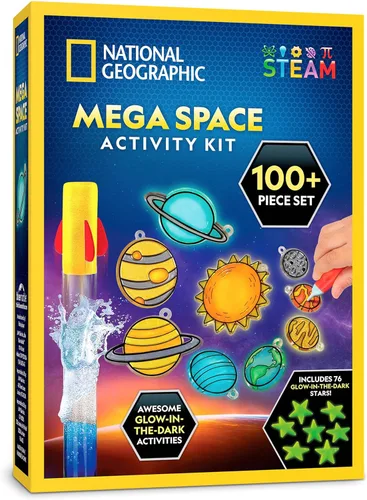 Miniatura 10 de Kit de ciencias de la Tierra National Geographic – Más de 100 experimentos y actividades científicas para niños, cultivo de cristales, kit