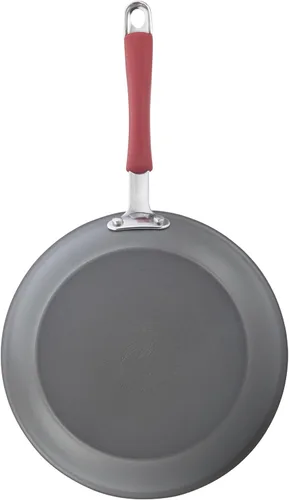 Miniatura 11 de Rachael Ray - 87630 Rachael Ray Cucina Juego de Utensilios de Cocina de Ollas y Sartenes Antiadherentes Anodizadas Duras, 12 Piezas, Gris con Asas