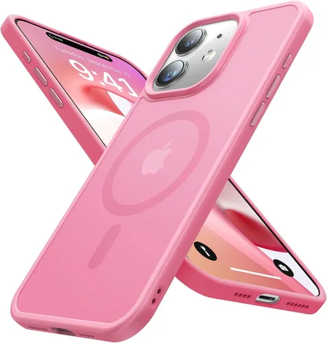 Miniatura 7 de Funda magnética para iPhone 12 Pro Max, [nunca amarilla] [compatible con MagSafe] Protección militar contra caídas de 10 pies, a prueba de golpes