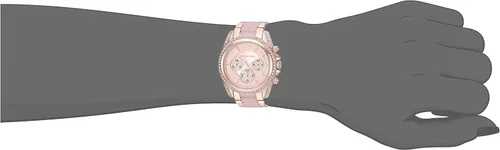 Miniatura 2 de Michael Kors Blair - Reloj cronógrafo de acero inoxidable con detalles brillantes