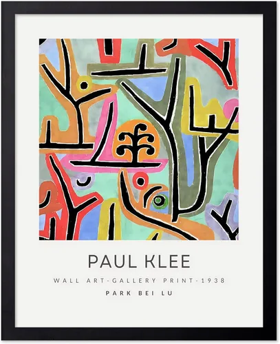 Miniatura 105 de Poster Master Póster vintage de Paul Klee – Impresión retro de cómicos – Arte de dibujo – Arte abstracto – Regalo para hombres y mujeres – Estilo-09