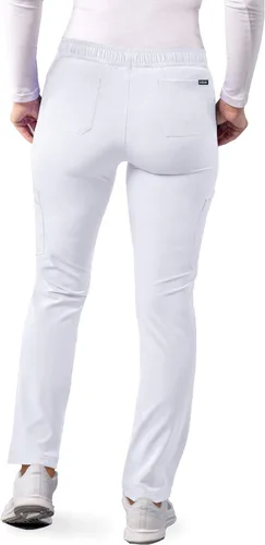 Miniatura 2 de Pantalones Adar Addition Scrubs, ropa quirúrgica, ajustados, con cordón, estilo cargo, para mujer