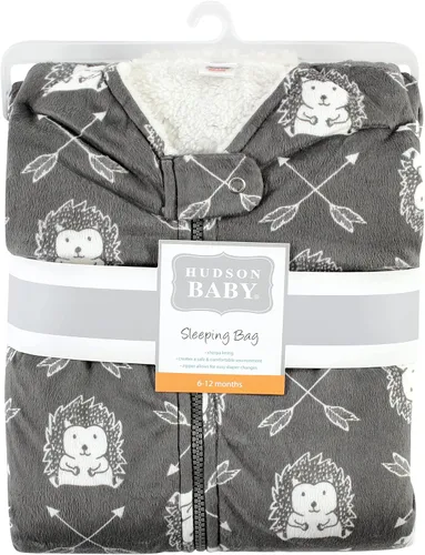 Miniatura 2 de Hudson Baby Visón de bebé unisex con saco de dormir interior sherpa, saco de dormir, manta