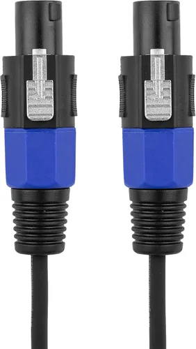 Miniatura 11 de Cableworks Por Gator Cases Backline Series Conector de bloqueo giratorio estándar de 25 pies a conector de bloqueo giratorio Cable de altavoz